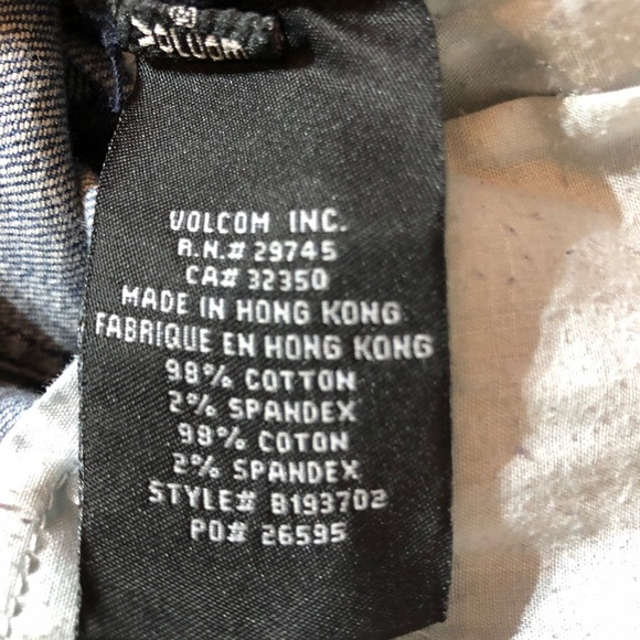 Volcom Bootcut Jeans, Size: 9 - Picture 10 of 13